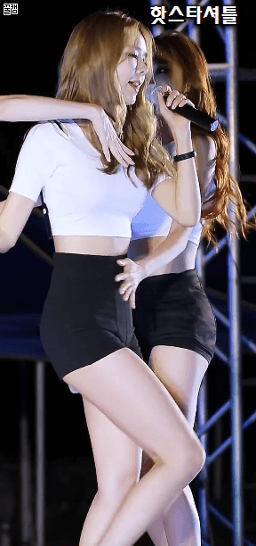 다리 벌린 스텔라 효은 레전드 이미지 #1