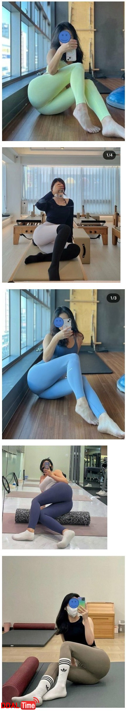레깅스 입은 처자들 사진 자세 국룰 ㄹㅇ 이미지 #1